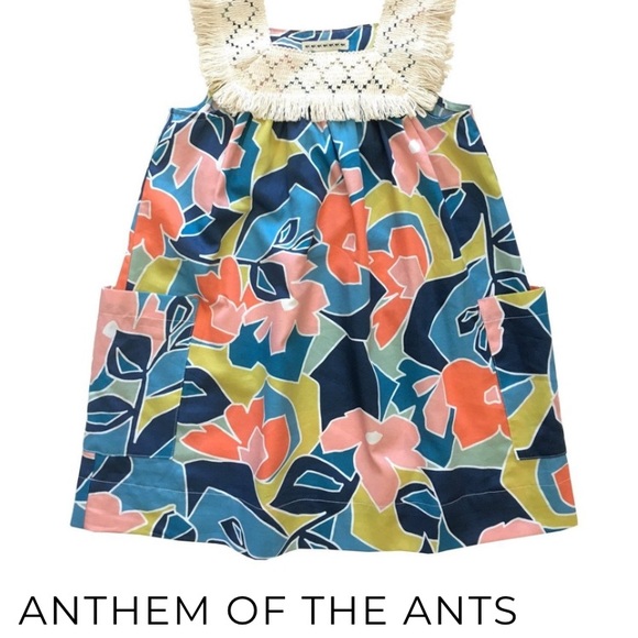 Baby girl 12 month sundress Anthem of the Ants - Picture 2 of 4